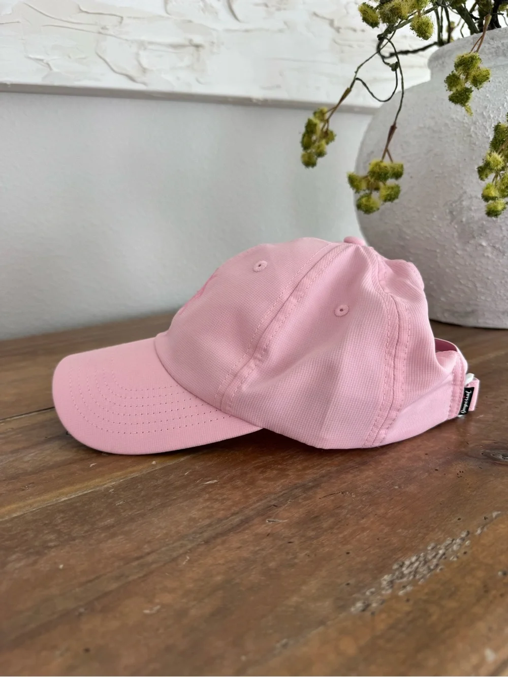 Collier’s Reserve Kids Pink Golf Hat with Embroidered Detail